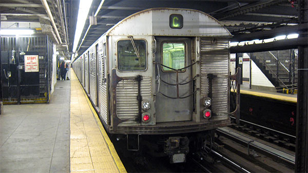 The C Train at 168th Street